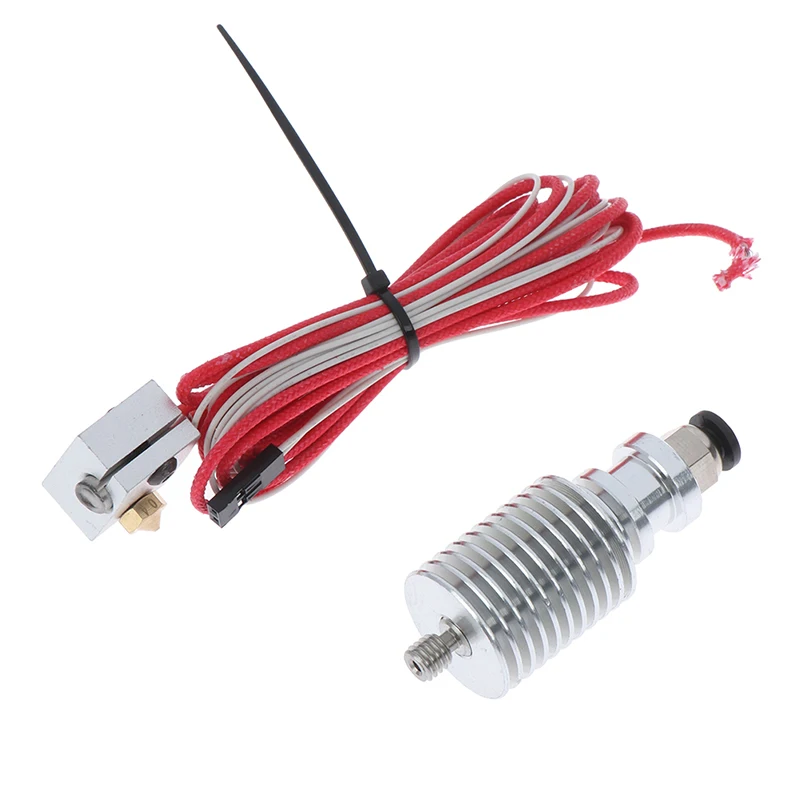 1 шт. V5 J-head Hotend Kit Серебряный 3D принтер аксессуары Горячий Конец 0 4 мм/1 75 мм для Anycubic
