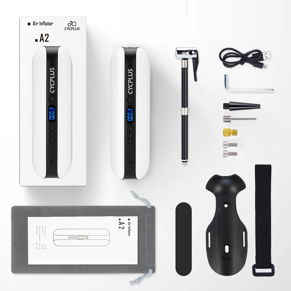 

Portable Air Compressor Bicycle Pump for Car Motorcycle Tire Ball Balloons Power Bank 150psi High Pressure Electric Bike Pumps