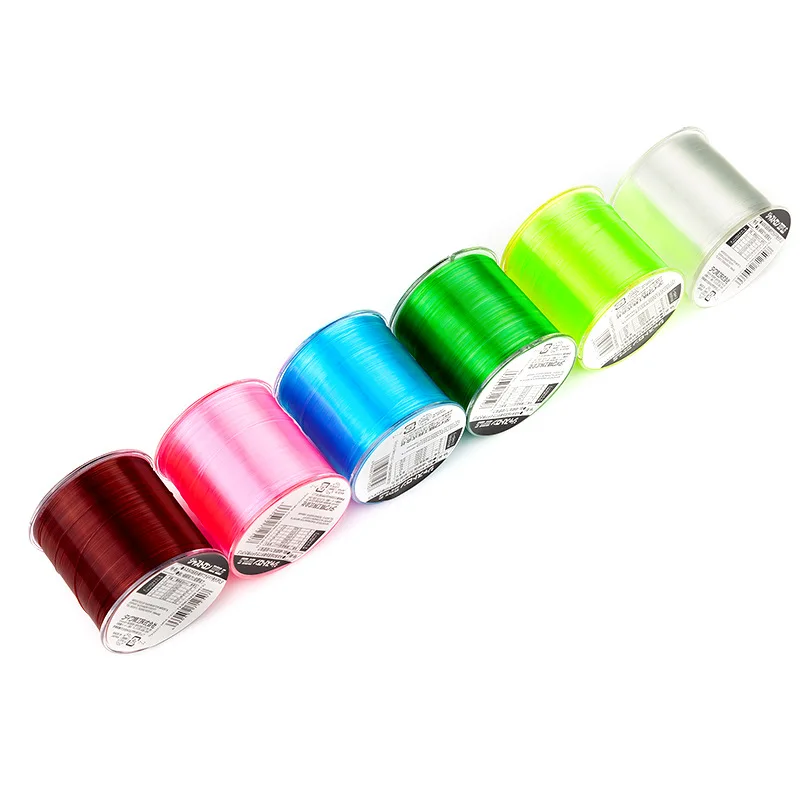 Леска рыболовная из монофиламента прочная нейлоновая с резьбой 100 м/500 м | Спорт и