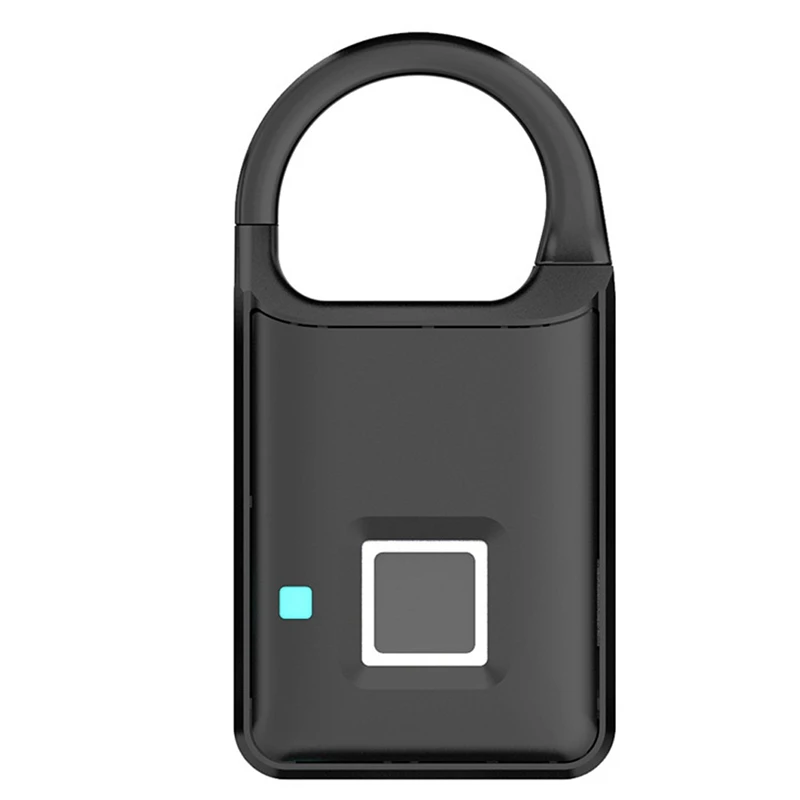 

Smart Lock Fingerprint Padlock Travel Luggage Lock Warehouse Door Lock Anti-Theft Lock Cabinet Lock Password Lock
