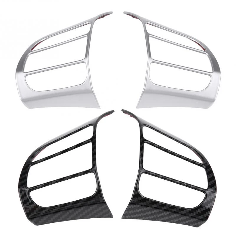 

2pcs Car Steering Wheel Cover Frame Trim Insert Sticker for Hyundai Encino Kauai Kona 2017 2018 2019 2020 SUV Car Accessories