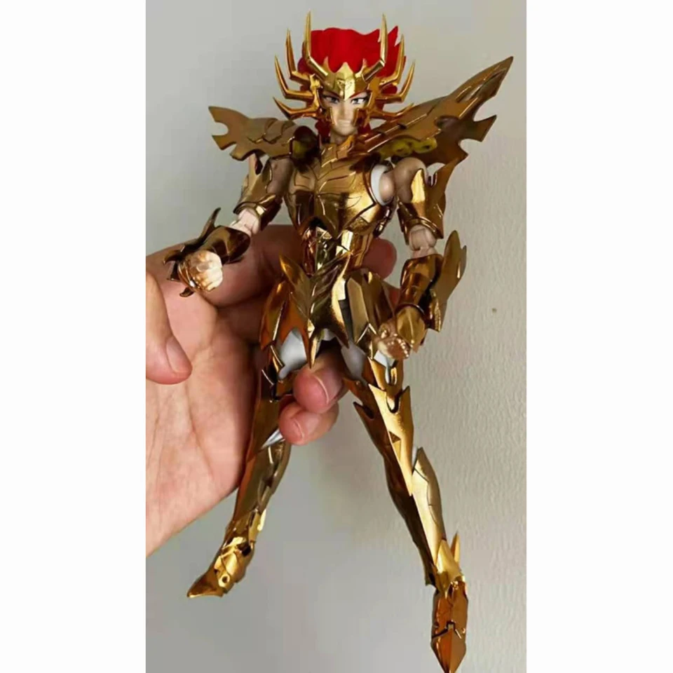 

Tronzo JM Model Saint Seiya rose GOLD COLOR Cancer HADES' Specters DEATH MASK PVC Action Figure Toys Collection Dolls Gifts