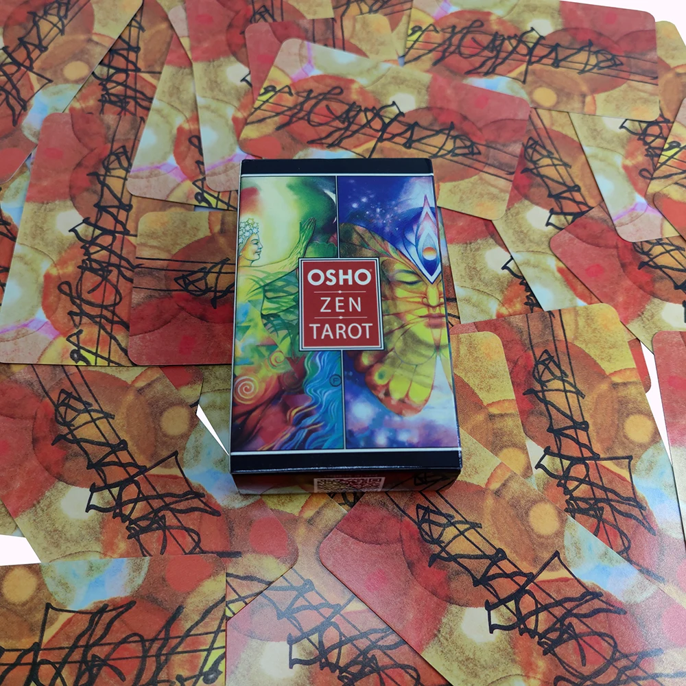 Английская версия Osho Zen Tarot. Карты-Таро для начинающих. Колода особала. Колода таро. Девичье Оракл. Новая колода