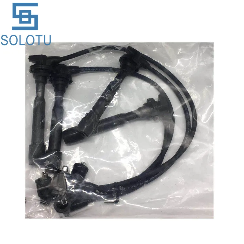 Автоматическая Свеча зажигания набор проводов кабель для COUPE ELANTRA матрица G4GC G G4GB