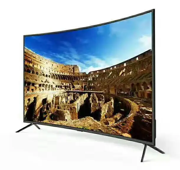 60 ''ЖК монитор и android smart изогнутый экран TV Dolby DVB T2 S2 wifi bluetooth led tv TV|Телевизоры| |