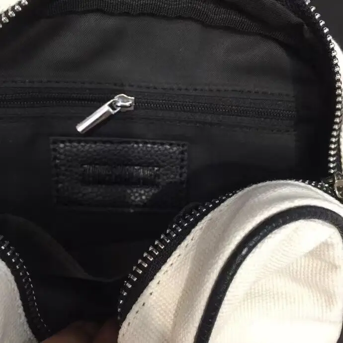 

Letter Printed Bag Women's Portable Large Capacity Ladies Wings Decoration Canvas Handbag