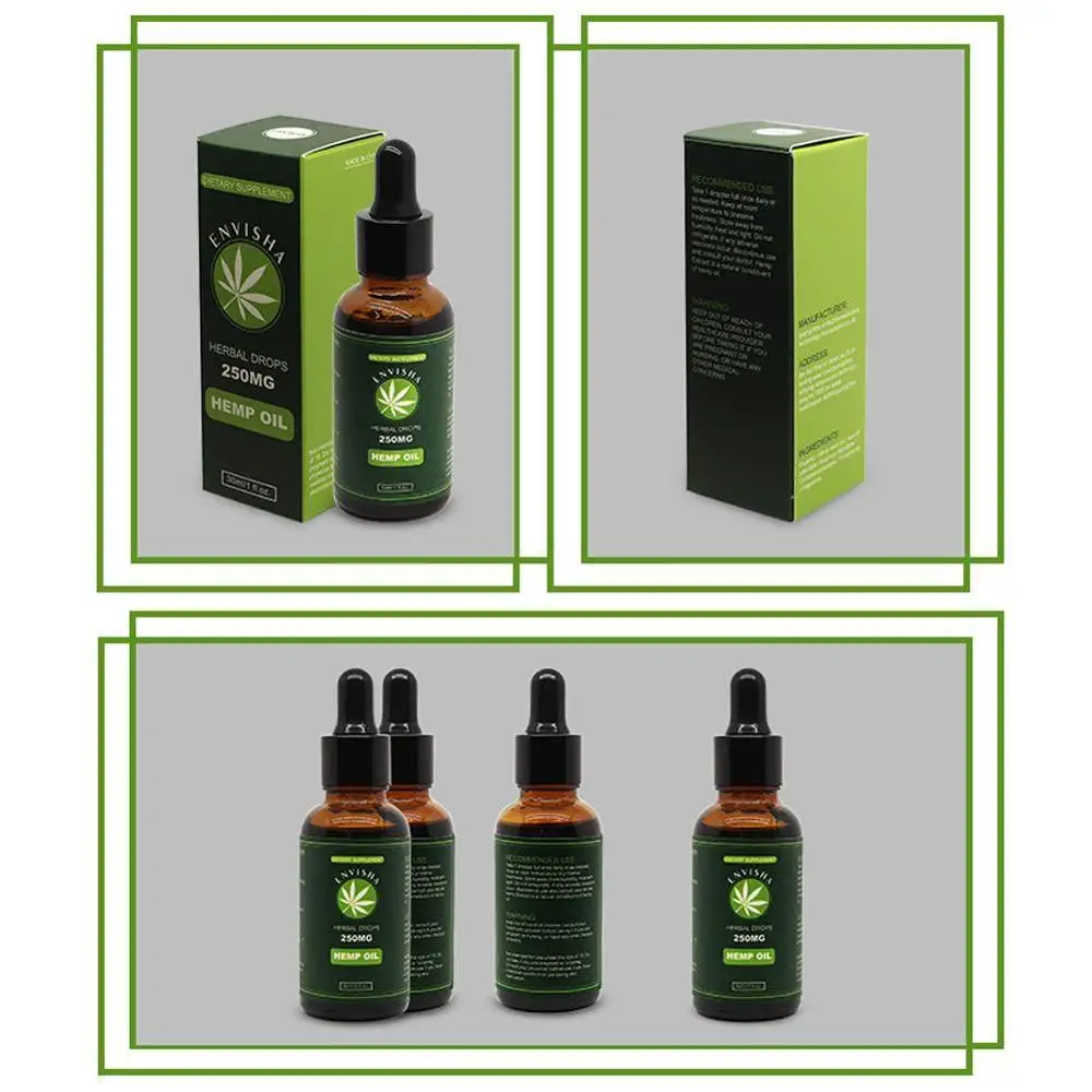 

50000mg Hemp Oil for Pain Relief Anxiety Sleep Anti Inflammatory Extract Drops Oil 100% Pure Organic Therapeutic Grade