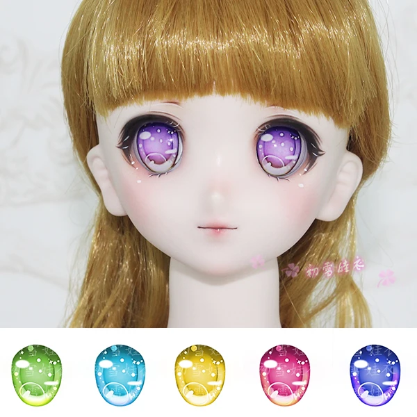 Estartek 1/6 1/4 1/3 Акриловые Глаза русалки аниме для BJD SD DD Dollfie Dream кукла фигурка сделай