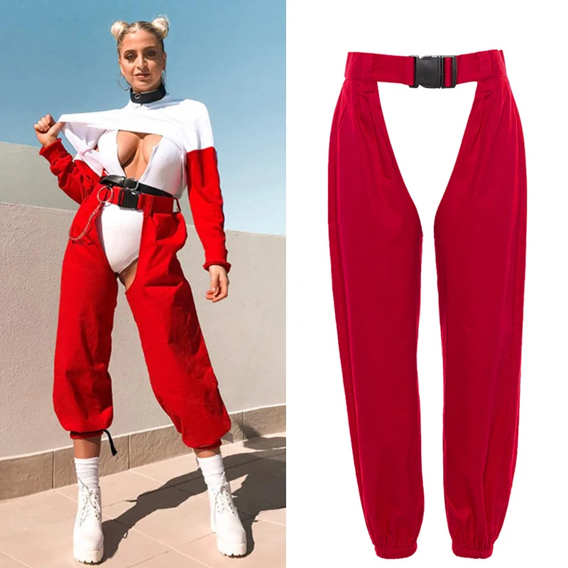 Женские костюмы для танцев в стиле хип хоп 2020 открытые шаровары брюки джазовых