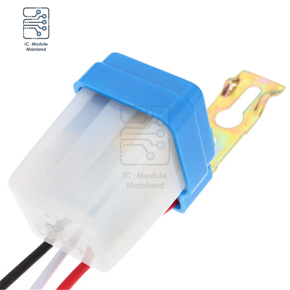 

Automatic On Off Photocell Street Lamp Light Switch Controller DC AC 220V 50-60Hz 10A Photo Control Photoswitch Sensor Switch