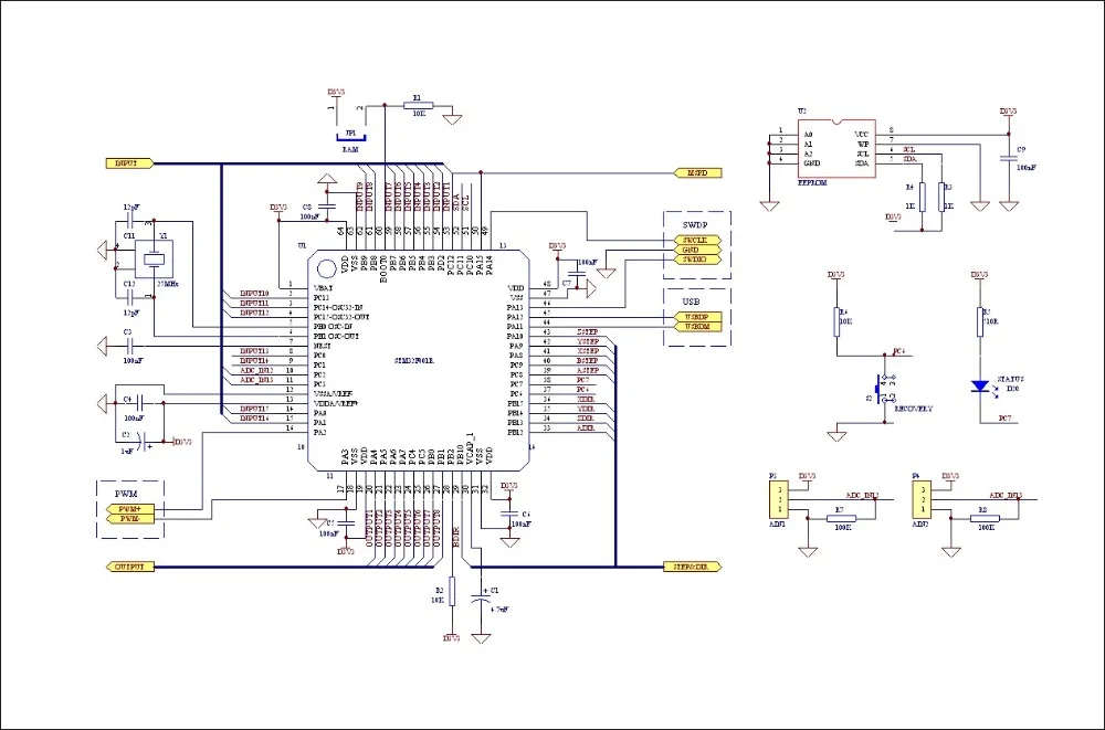 3 оси Mach3 USB интерфейсная плата(NPN) работает с Mach3. Импульсный двигатель 500 кГц