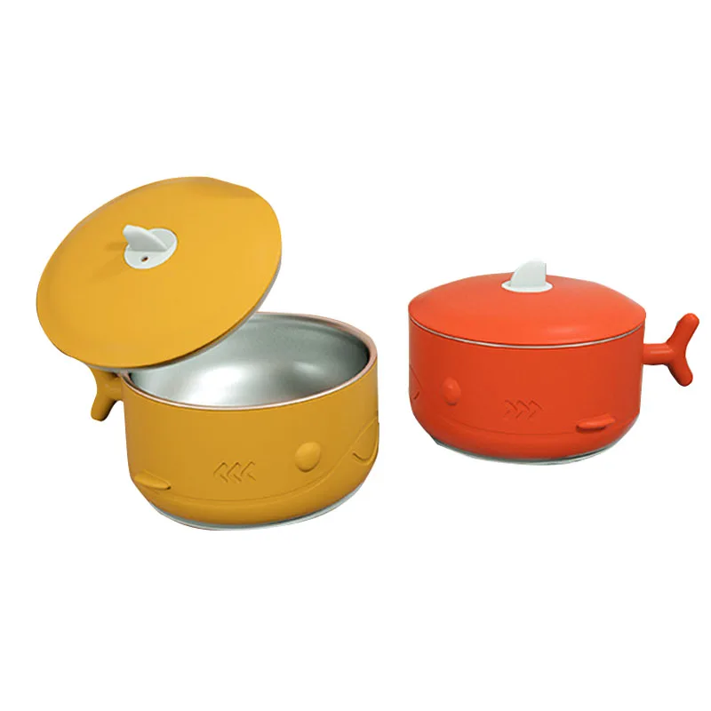 

Baby Stainless Steel Bowl Infant Feeding Tableware Strong Suction Bowls Kids Training Safety Dishes Dinnerware Water Cup