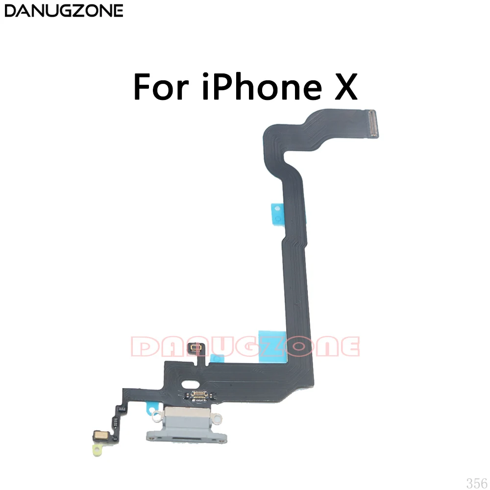 30 шт./лот для iPhone X USB зарядный порт Jack Док-станция зарядки разъем гибкий кабель |