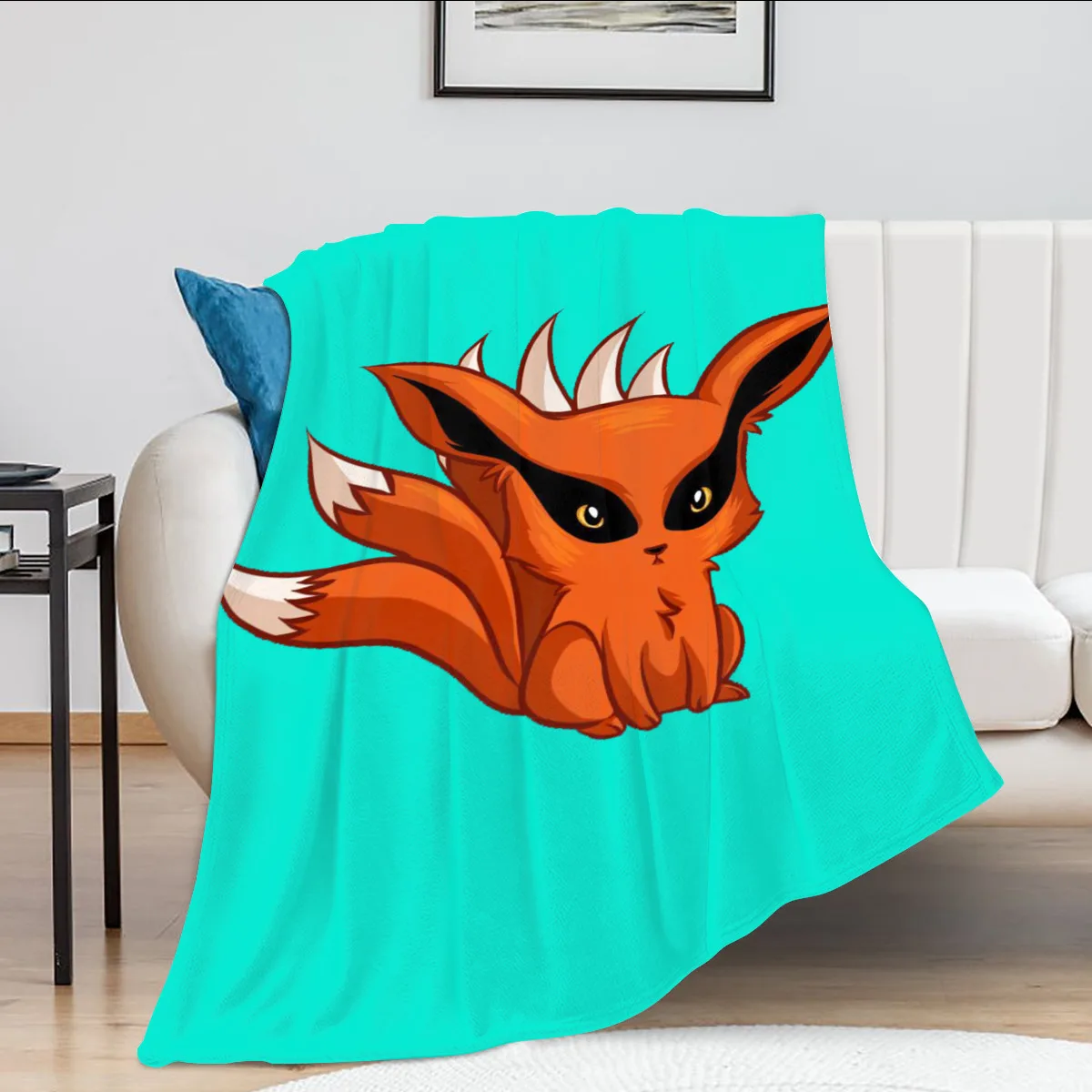 

Фланелевое Одеяло аниме Narutos Kurama, высококачественное одеяло для дивана и кровати