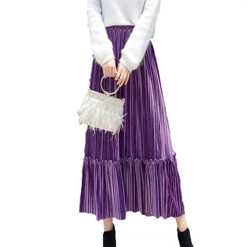 Повседневная простроченная юбка женская одежда на весну и осень новинка 2021