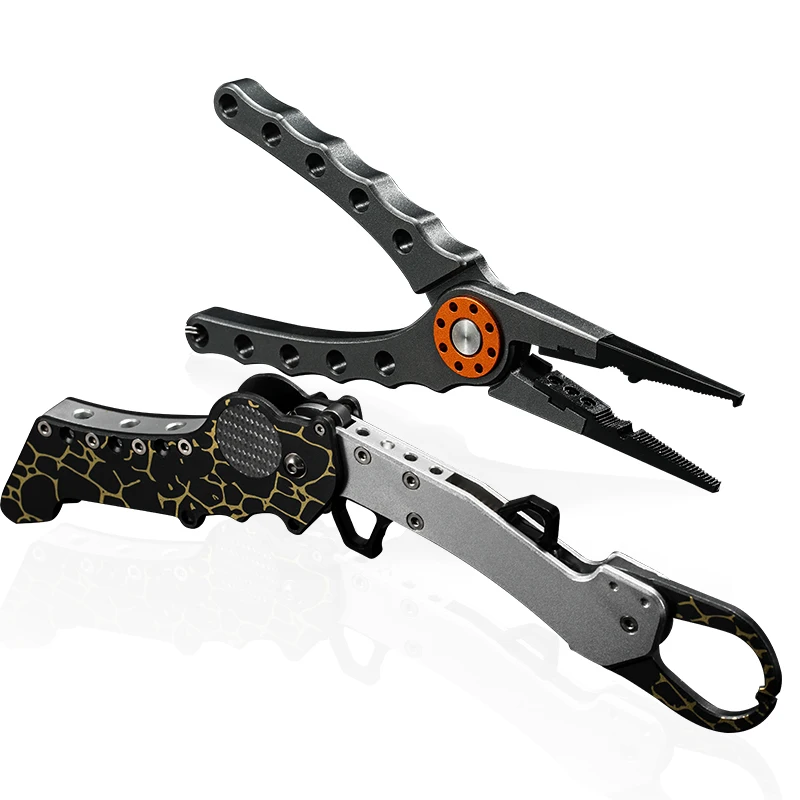 Алюминиевый складной рыболовный захват плоскогубцы ножницы для резки лески