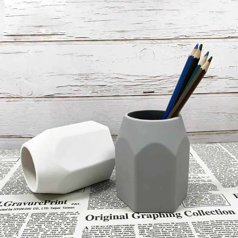 Креативная ручка карандашный горшок держатель щеток для макияжа Органайзер