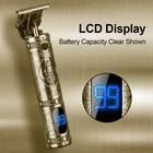 Машинка для стрижки волос Мужская аккумуляторная, T9, обновленная, 0 мм