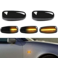 2pc led dynamic side marker turn signal indicator light sequential blinker lamp for mercedes benz w202 w210 w208 r170 vito w638