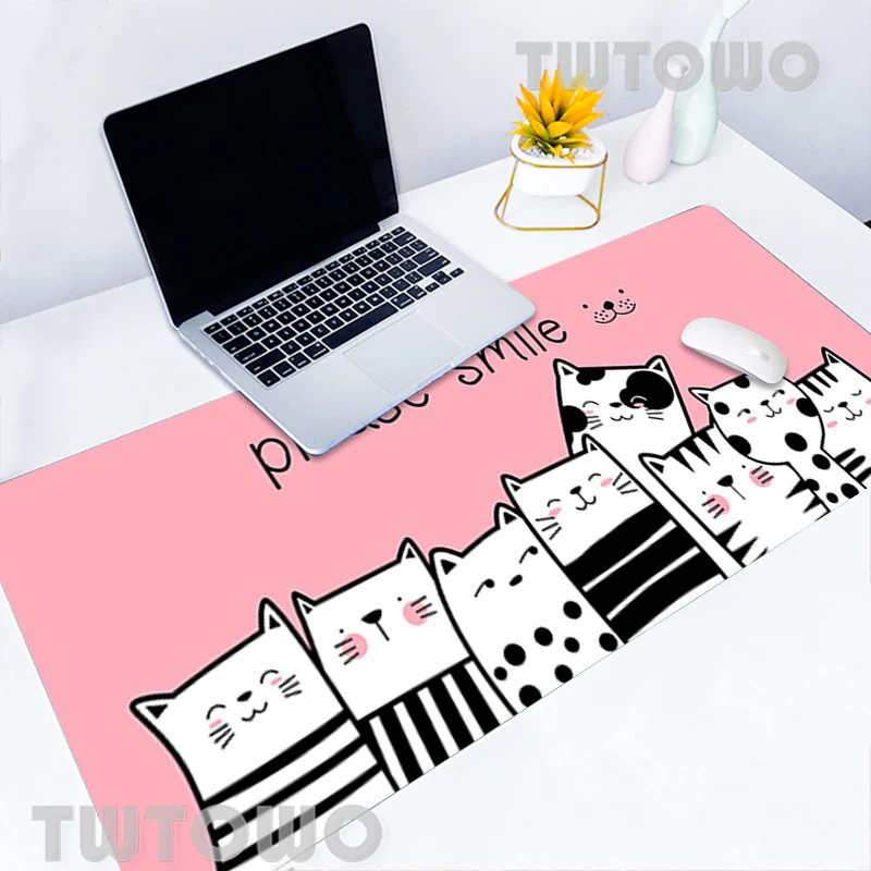 

Cute Cats Paw Mouse Pad Mouse Mat Gaming MousePad Keyboard Pad MousePads Gamer Non-slip Computer Custom Office PC Desk Pad