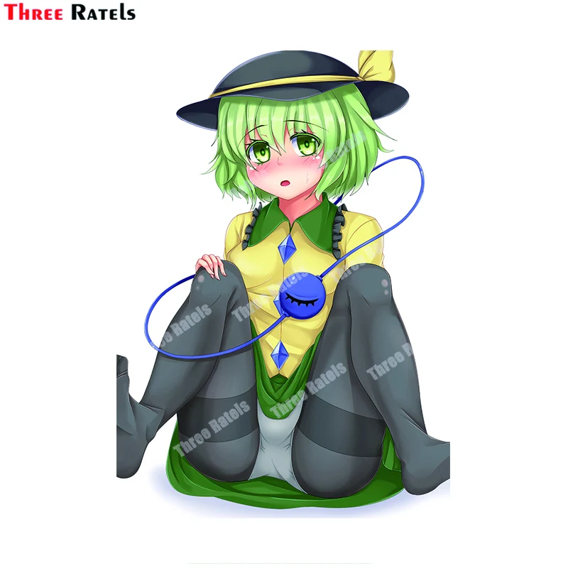 

Наклейки из винилового материала три Ratels A850 Komeiji Koishi Touhou, декоративные наклейки для крышки топливного бака, водонепроницаемые наклейки