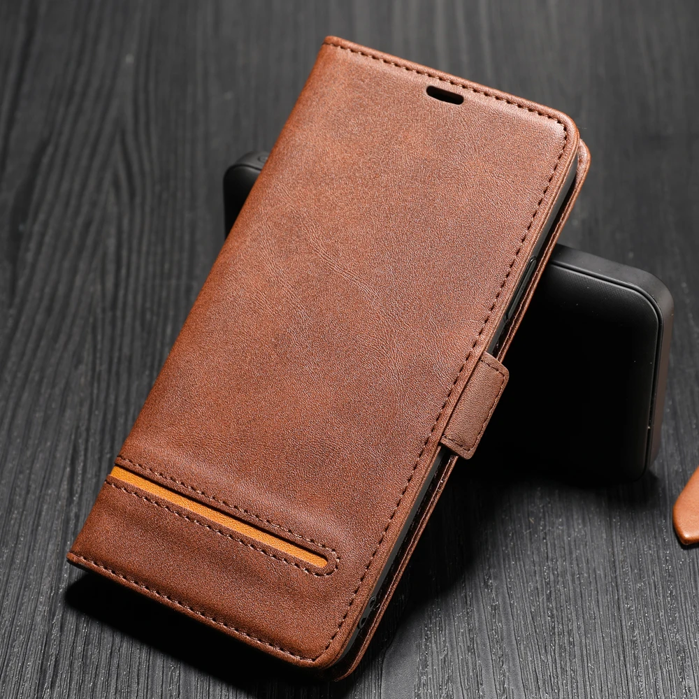 Защитный чехол книжка для Samsung Galaxy S20 Ultra S10 Plus S10E S105G роскошный кожаный бумажник с