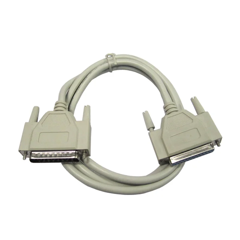 Кабель удлинитель DB25 штырь гнездо 25 контактов и кабель для передачи данных