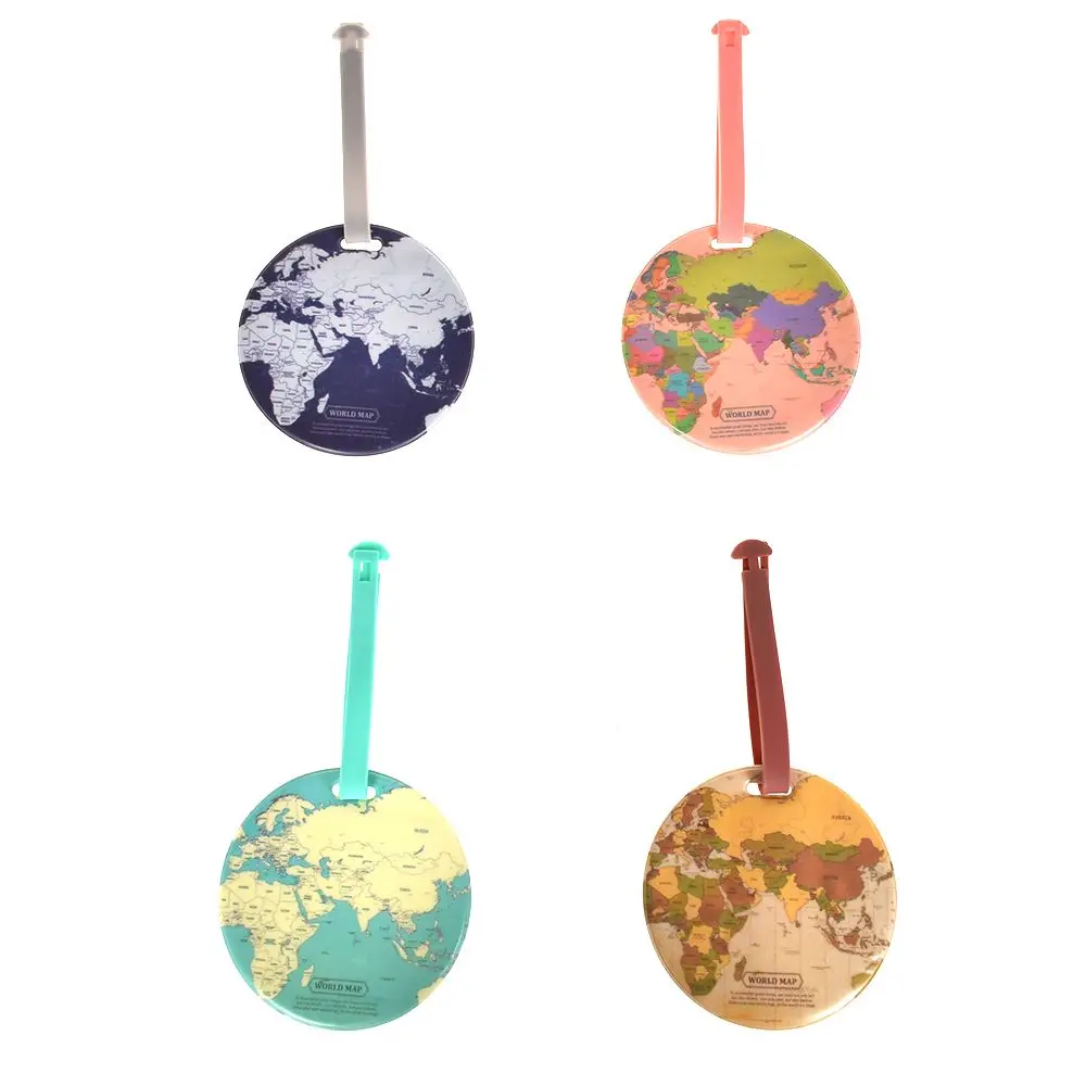 Модная багажная бирка для карт дорожные аксессуары силикагель чемодан держатель