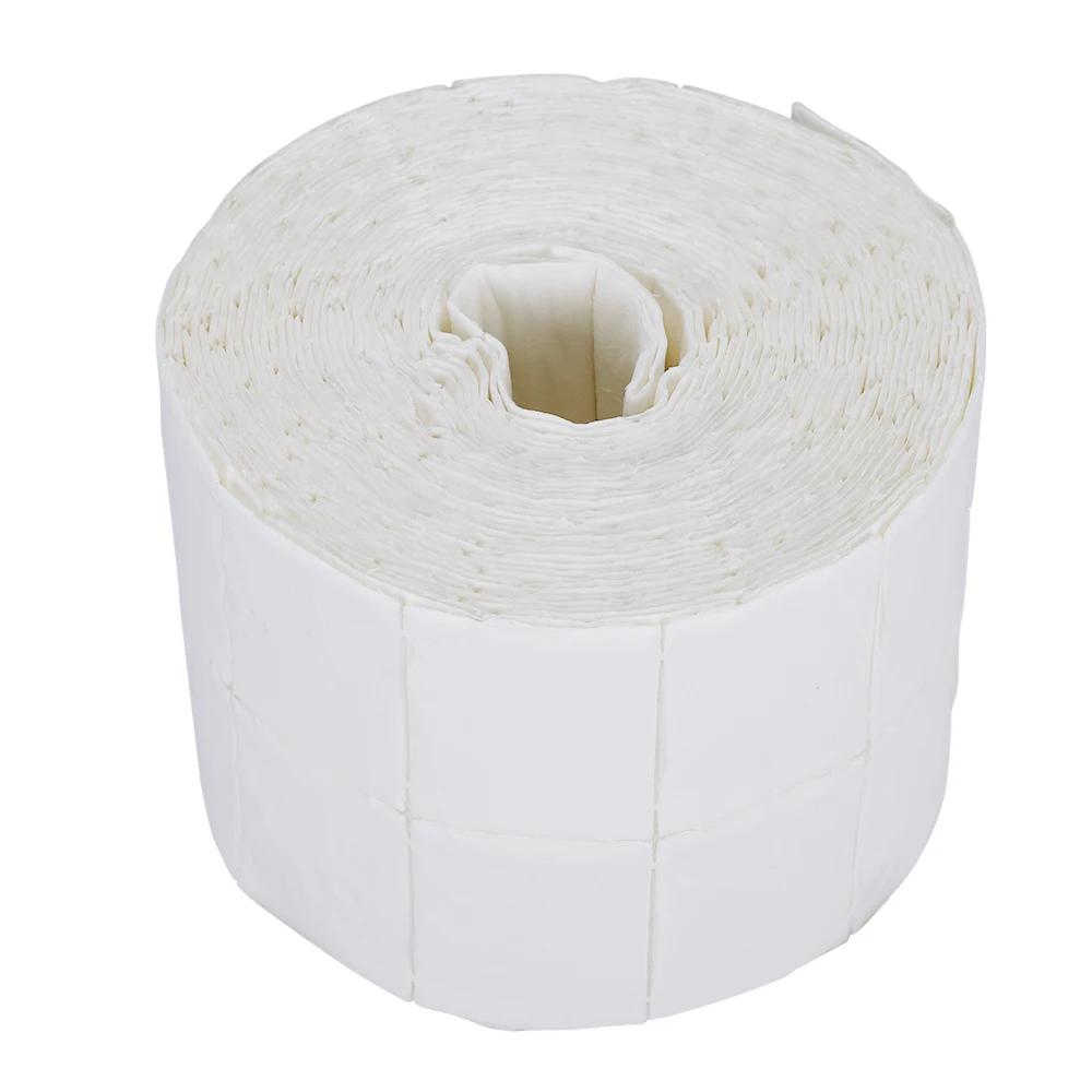 500/300 шт хлопковые салфетки для ногтей гель лак снятия лака без ворса бумажный