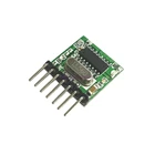 Dhl или fedex, 200 шт., 433 МГц, Супергетеродинный радиочастотный беспроводной модуль передатчика, кодирование 1527, кодирование EV1527, широкое напряжение 3 в-24 в