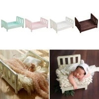 newborn props for photography wood detachable bed baby photography background accessories newborn props