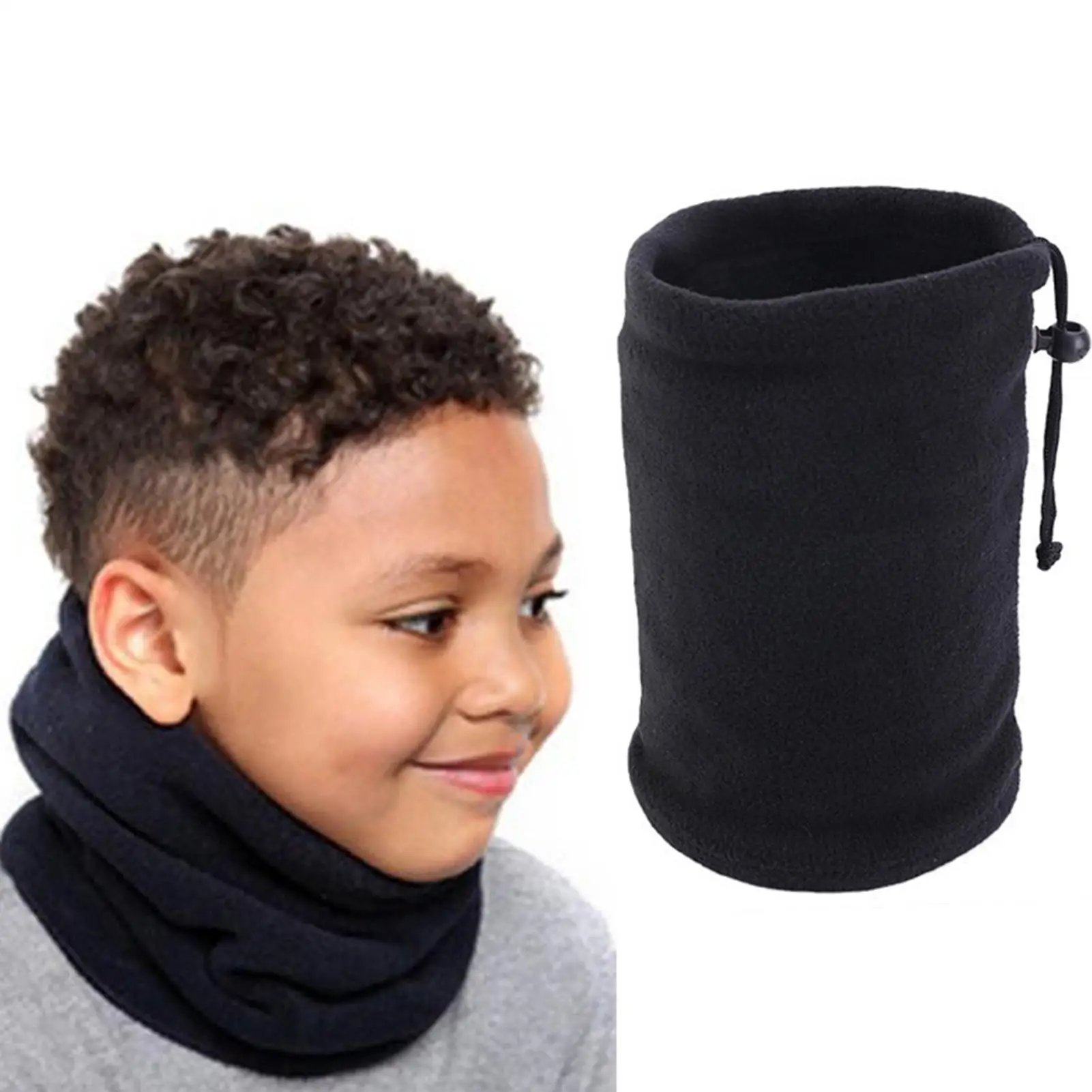 Kids Sports Scarve Winter Neck Warmer Gaiter Ski Tube Scarf Cold Weather Face Cover for Boys Girls Shawl Scarf