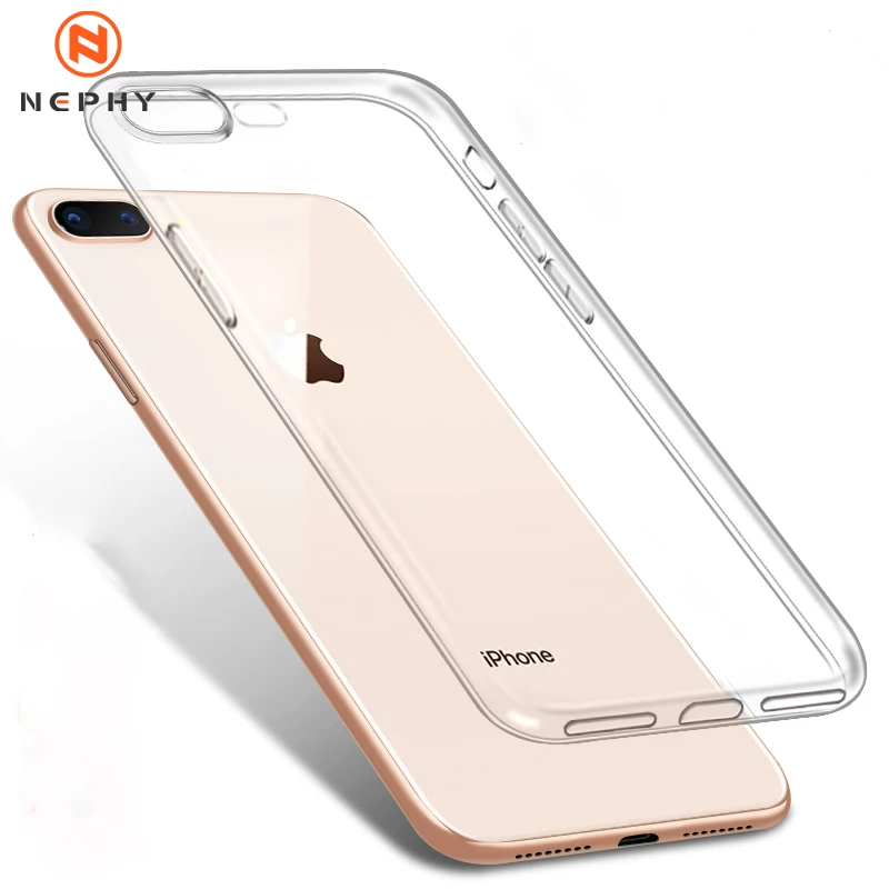 Ультратонкий Прозрачный чехол для телефона iPhone 11 12 Pro Max XS XR X мягкий силиконовый