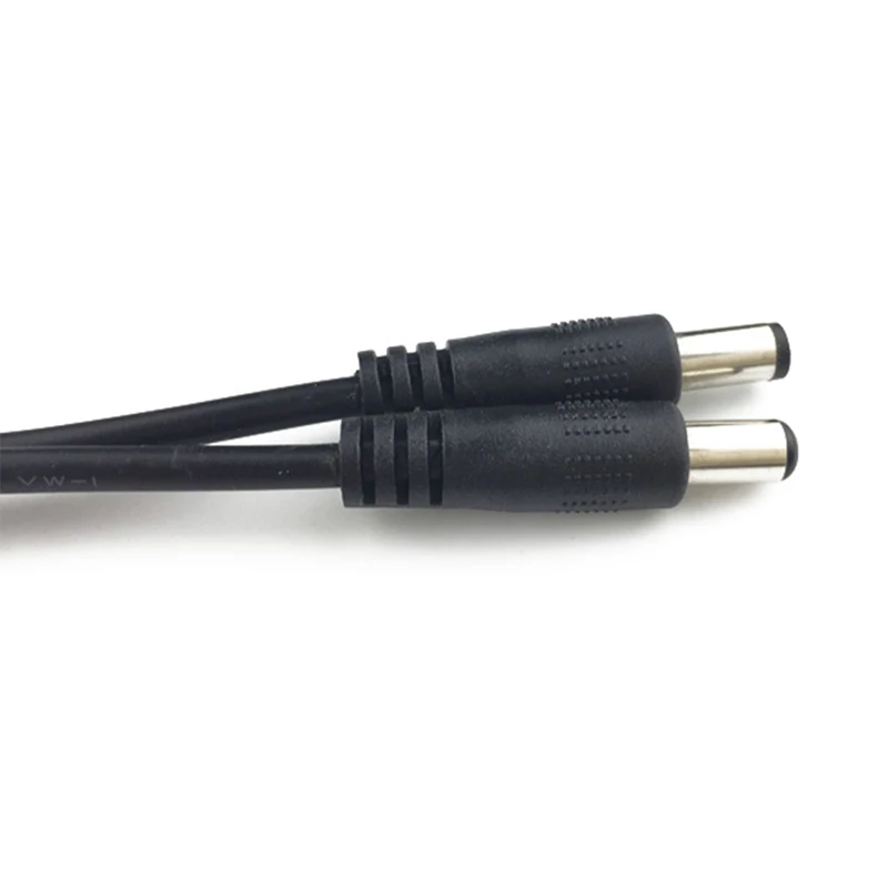 

DC Power Plug 5.5 x 2.1mm Male To 5.5 x 2.1mm Male CCTV Adapter Connector Cable