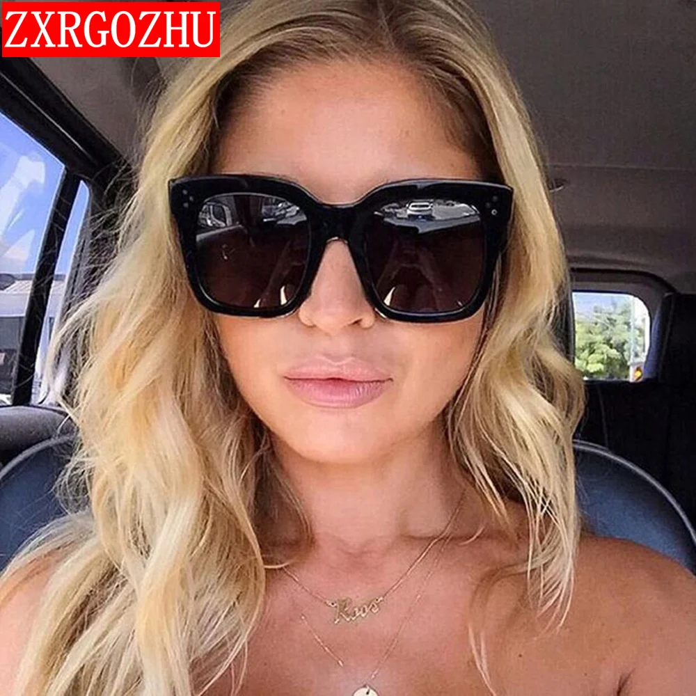 2021 Квадратные Солнцезащитные очки женские брендовые дизайнерские ретро