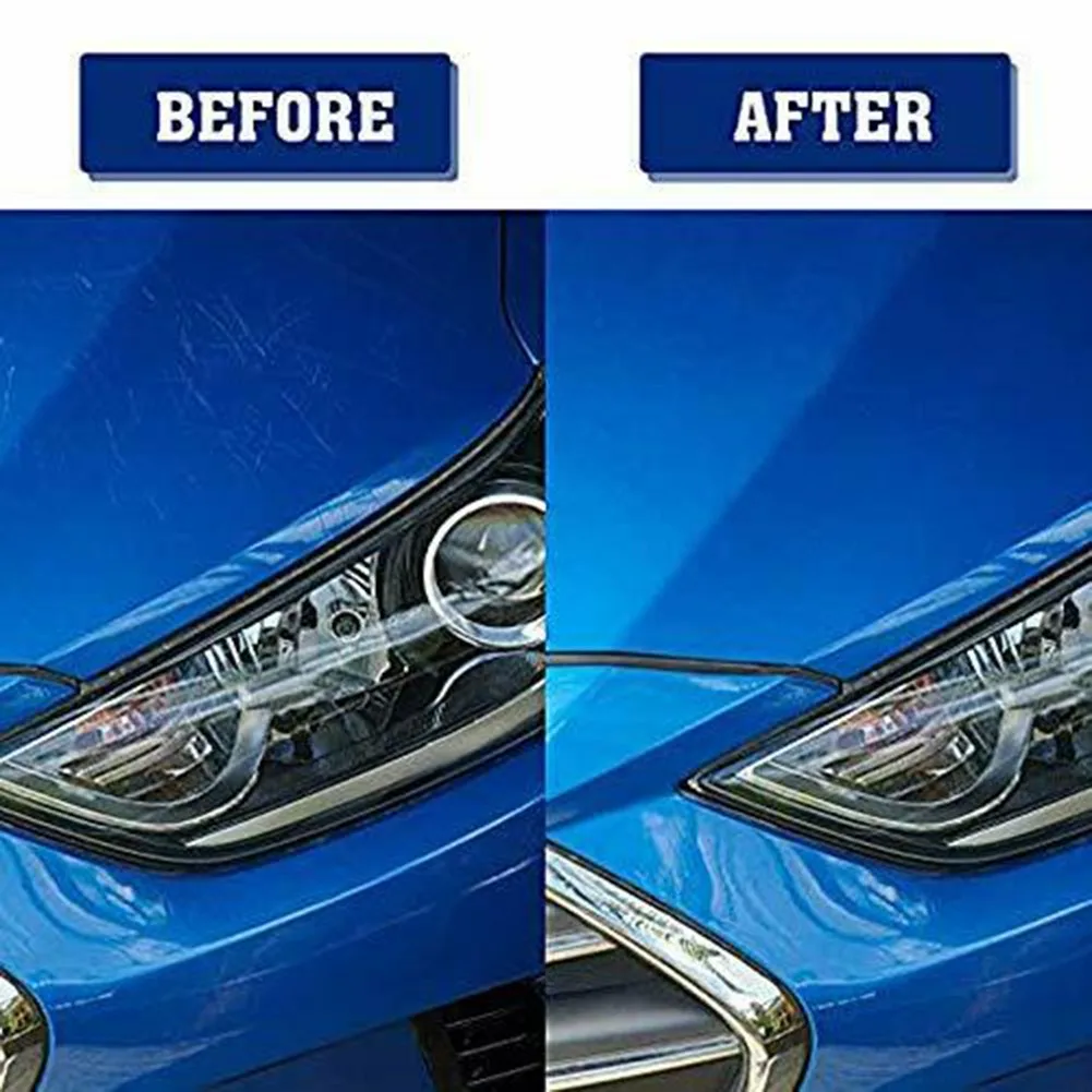 

Polish Scratch Repair Cloth Remover Kit 8pcs Black Car Parts Universal