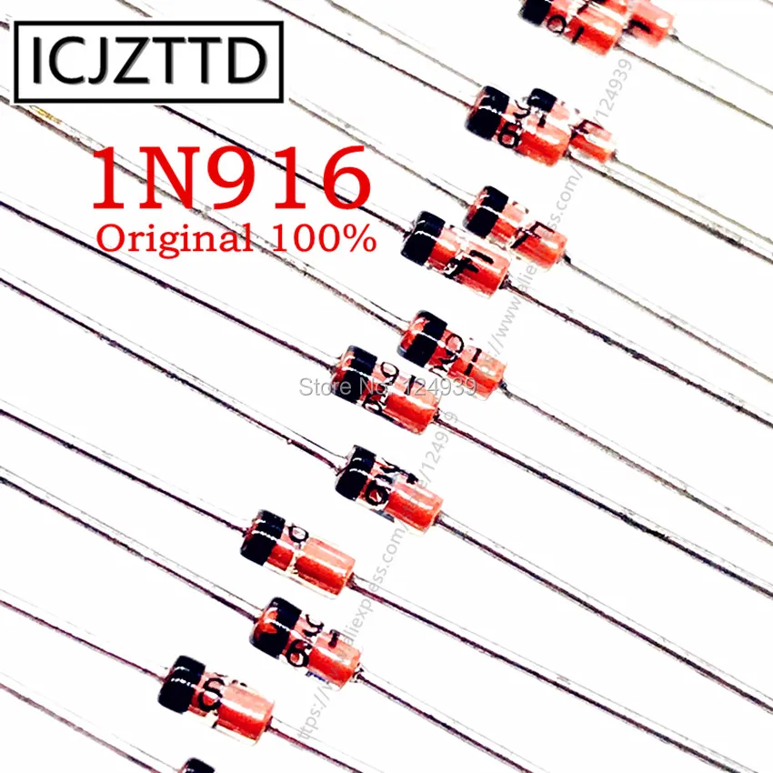100 шт. 1N816 DO 35 DO35 1N914 1N914A 1N914B 1N916B 1N916 IN916 оригинальный 1N957BRL 1N957B 1N957 1N958 1N958B IN958 1N959B