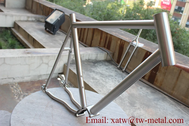 titanium MTB bike frame with sliding dropout Ti mtb Bafang gear box | Спорт и развлечения