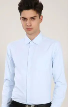 

Free ShippingProfessional shirt men's business white shirt long-sleeved plain shirt men's shirt casual shirt DY-245