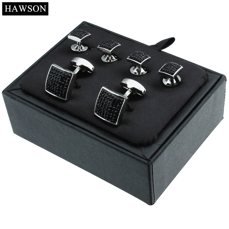 Бренд HAWSON модные украшения Запонки и шпильки для мужчин с украшением в виде