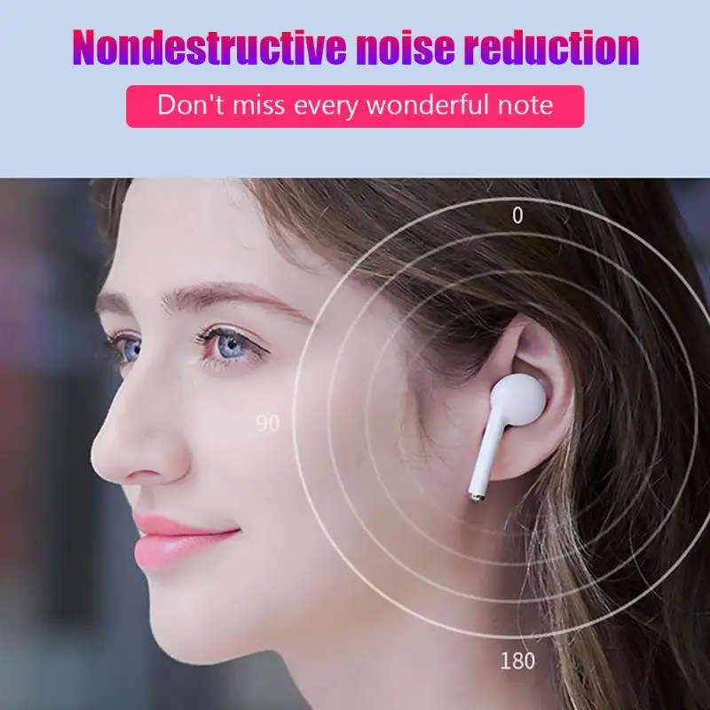 LEORY TW50 TWS Беспроводные bluetooth 5,0 Наушники Hi-Fi стерео смарт-гарнитура сенсорные наушники розовый черный синий белый