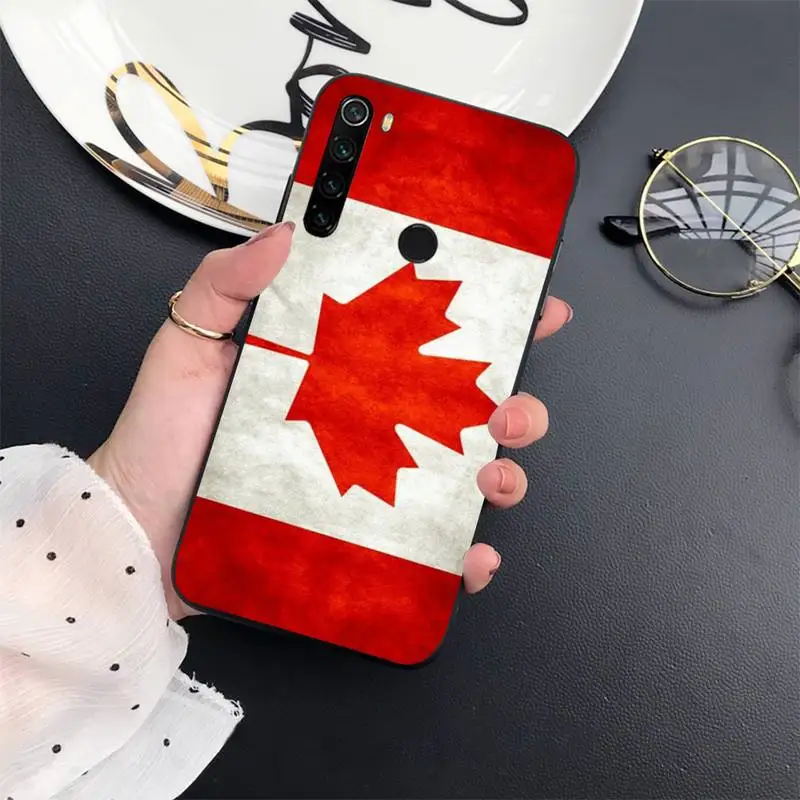 

Canada Canadian Flag Phone Case For Xiaomi Redmi 7 8 9t a3pro shell cover 9se k20 mi8 max3 lite 9 note 9s 10 pro shell cover