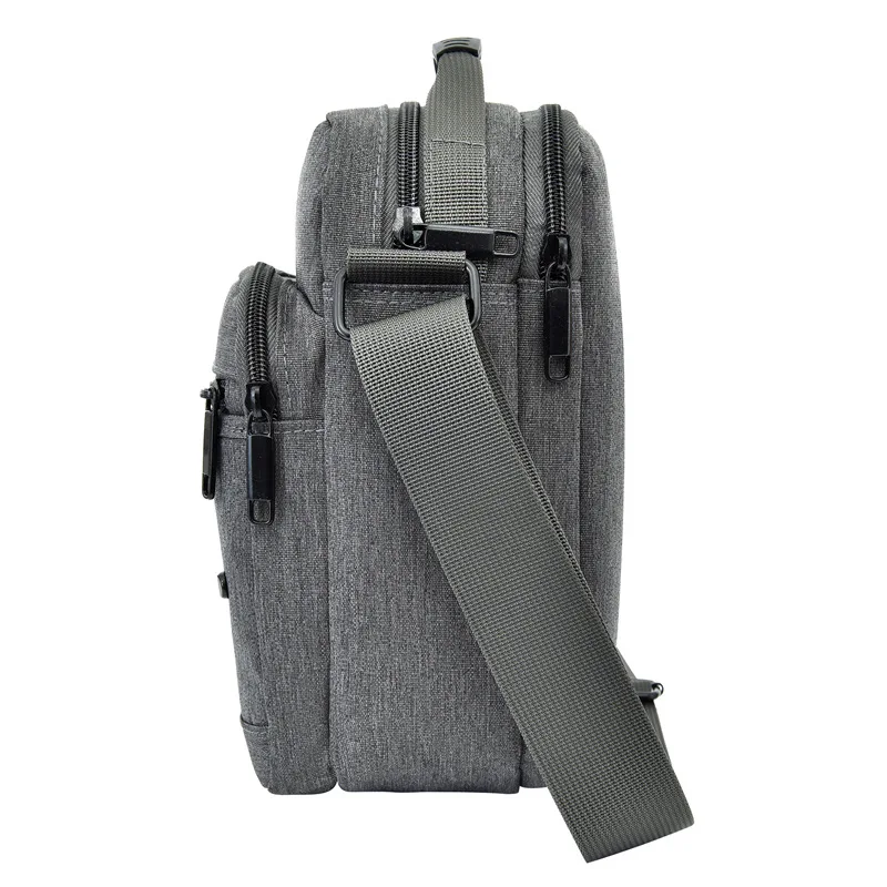 Men's Shoulder Bag Simple Fashion Trendy Waterproof Wear-resistant Messenger Bag Oxford Cloth Casual Sports Handbag