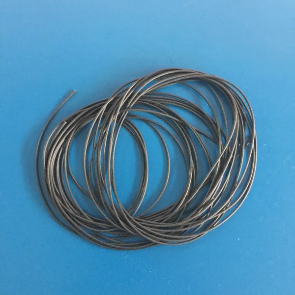 

1m/5m/10m Conductive rubber strip Electromagnetic shielding Graphite nickel plated Hollow strip OD 1.5 Aperture 0.75