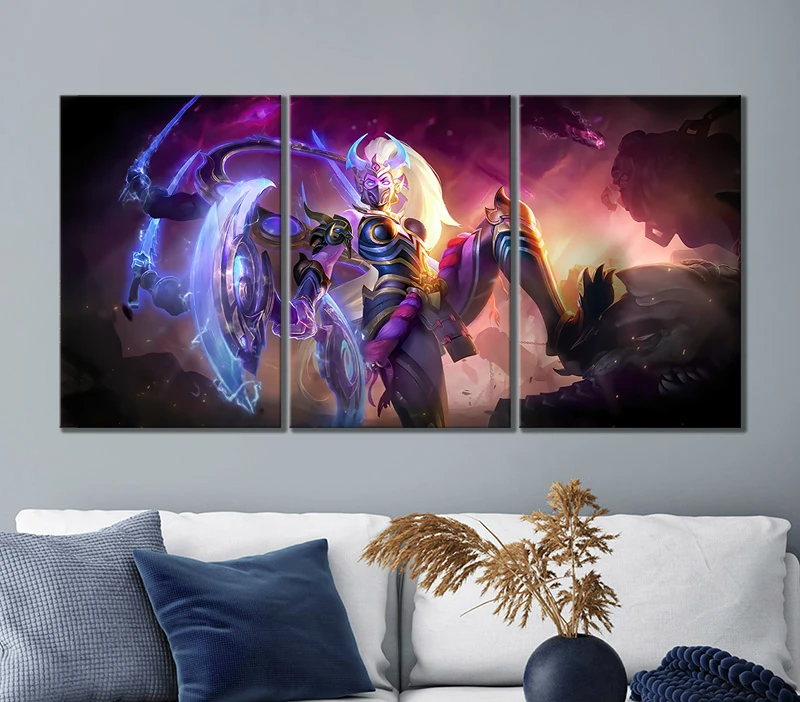 Мобильная игра легенды Hanabi Rakshesha плакат художественный Настенный декор картины