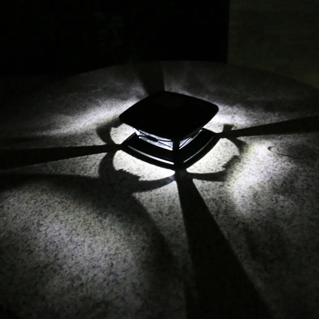 Светильник на солнечной батарее для ограждения ландшафтный светильник садовый