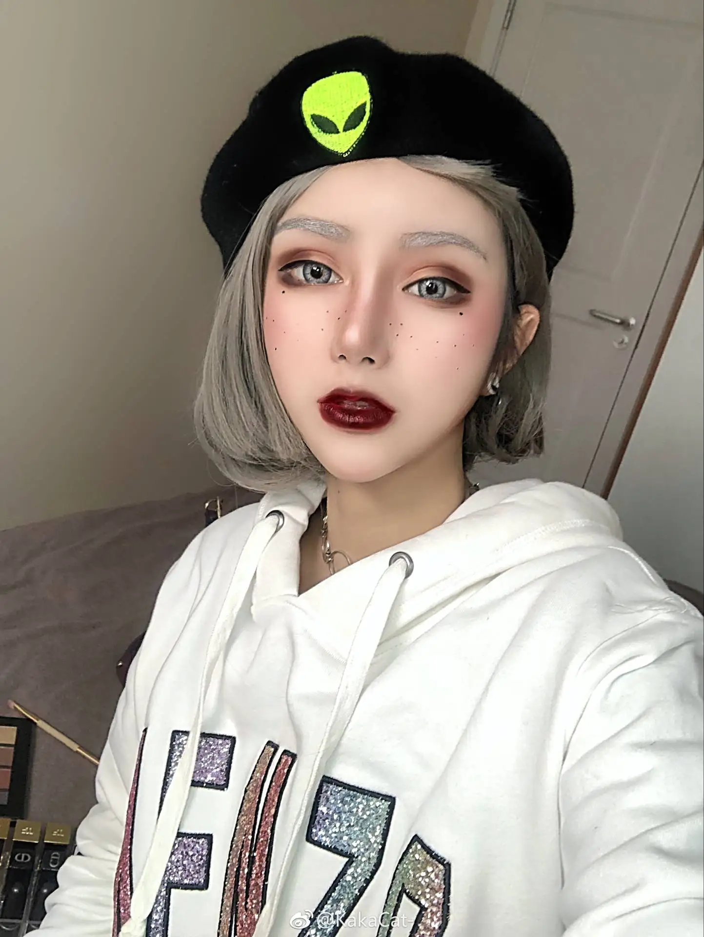 Женская Ретро-шапка в стиле Харадзюку ретро панк художника новая осенне-зимняя