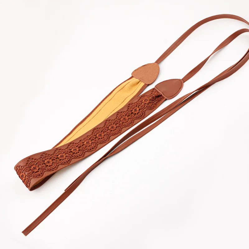 Модные ремни из искусственной кожи для женщин мягкие платьев широкий корсет