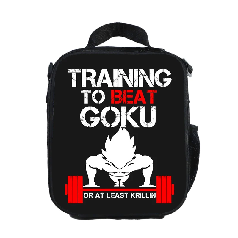 Аниме Dragon Ball ланч-мешок Goku Saiyan дети изолированный кулер Ланч-бокс термальный держатель для пикника - Цвет: WCB-QLZ45
