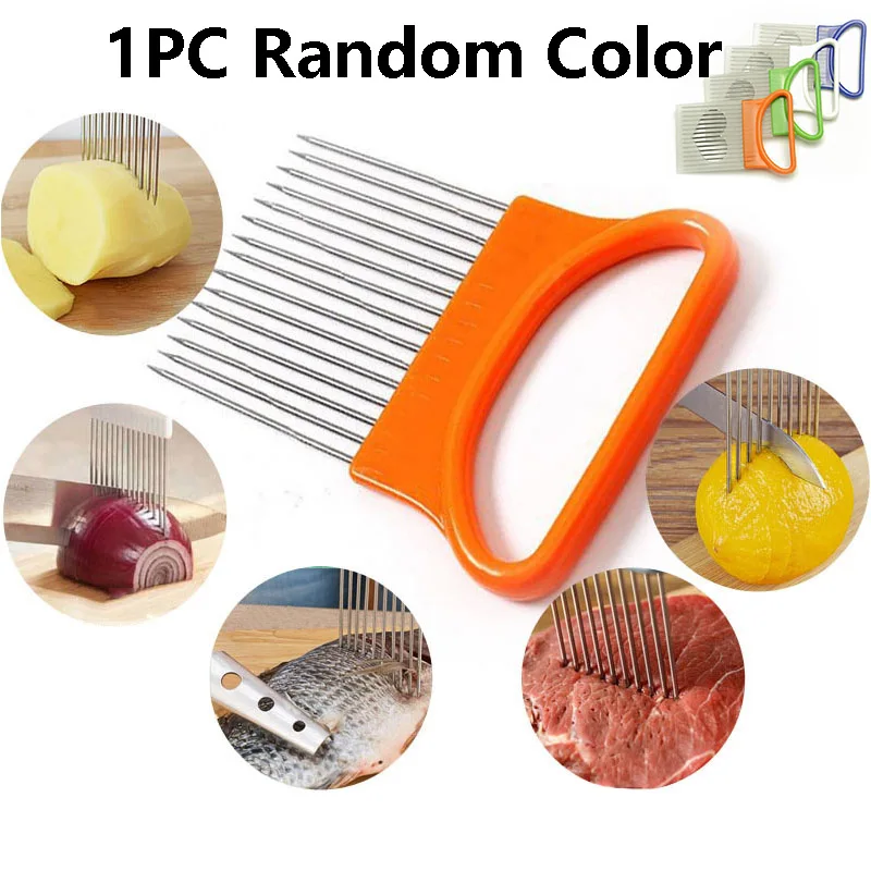 1PC Random Color 1 набор кухонных аксессуаров, спиральный резак для картофеля, слайсер для изготовления картофельных чипсов, твист-измельчитель, кухонные гаджеты из нержавеющей стали, инструменты - Цвет: 1PC Random Color